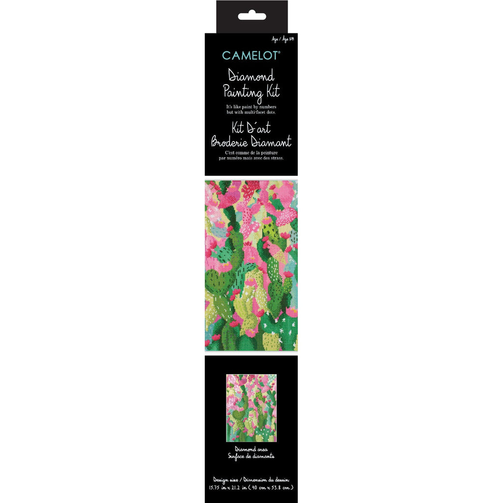 Camelot Dots - Cactus Scenery Diamond Painting Kit