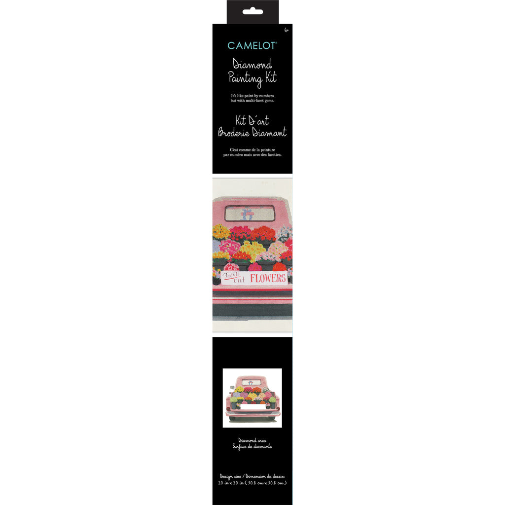 Camelot Fresh Cut Flowers Diamond Painting Kit