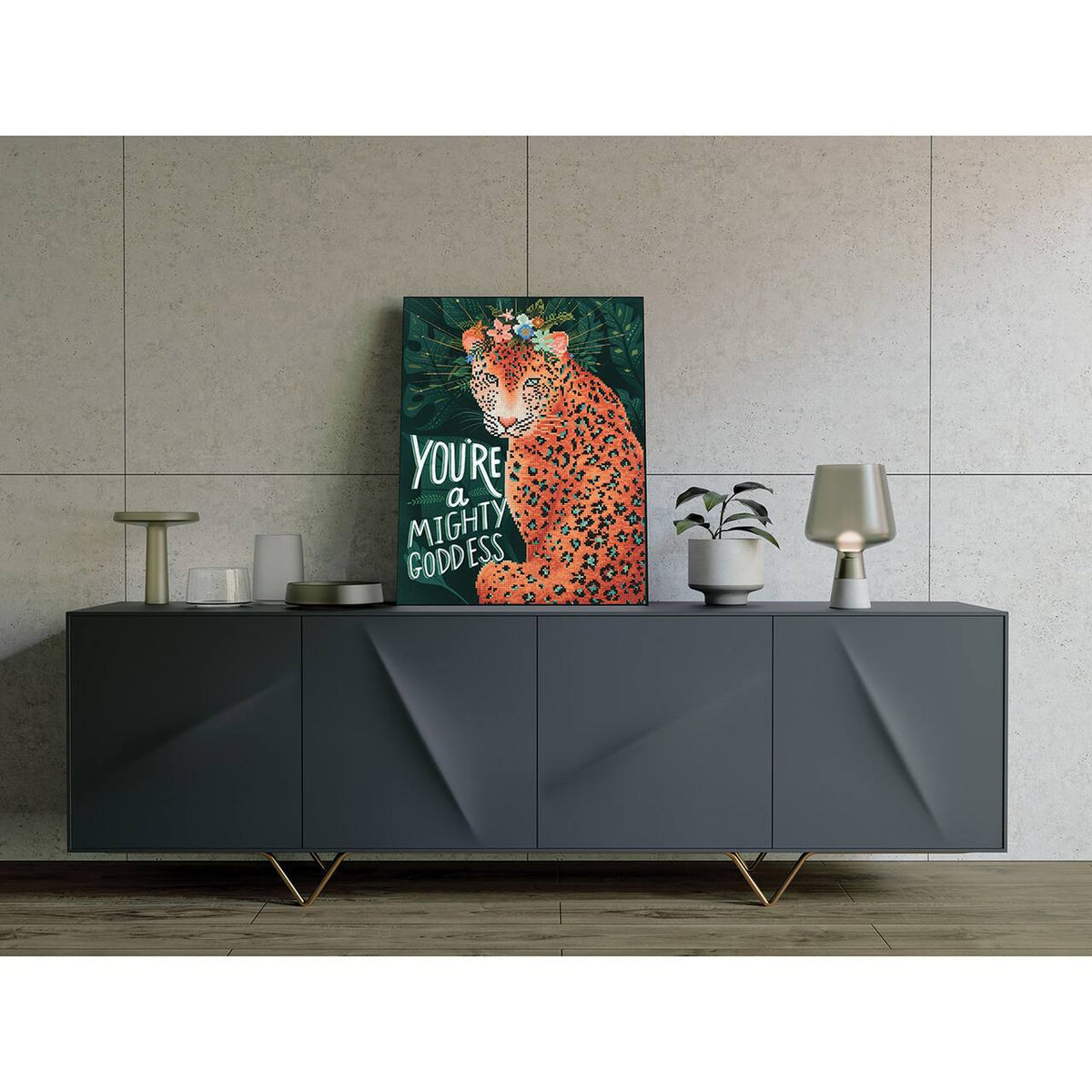 Camelot Mighty Goddess Diamond Painting Kit