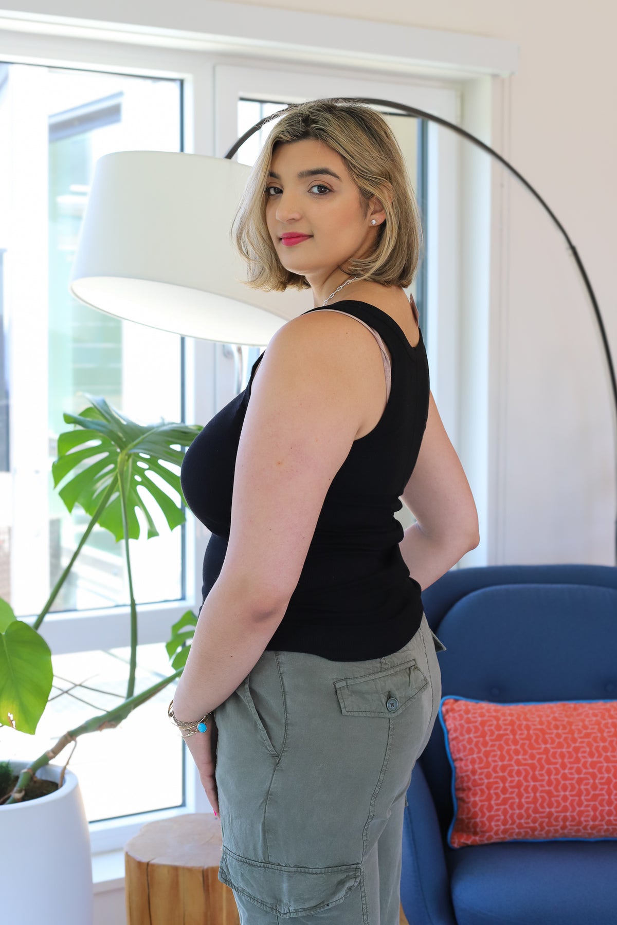 Enza Costa Silk Rib Bold Tank