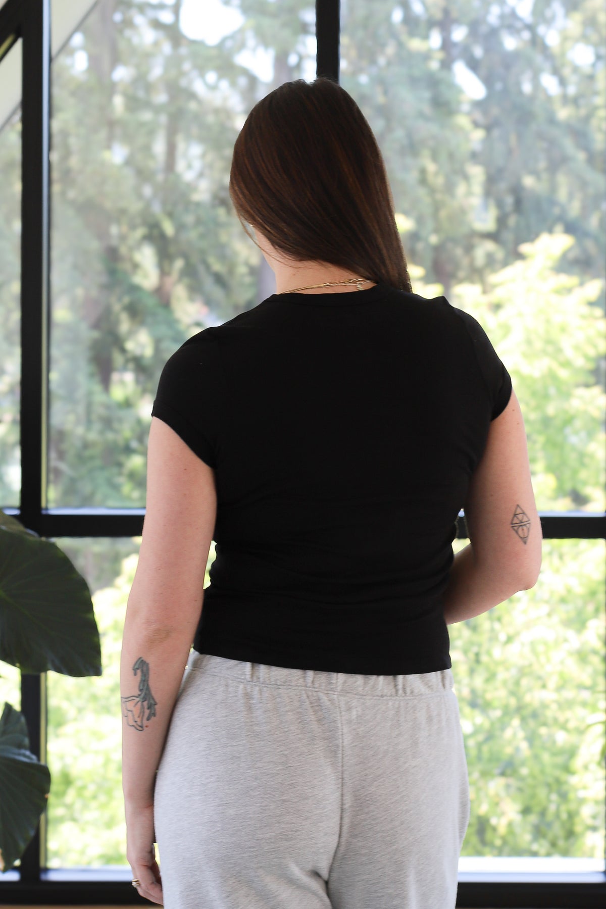 Enza Costa Supima Cotton Cap Sleeve Crew