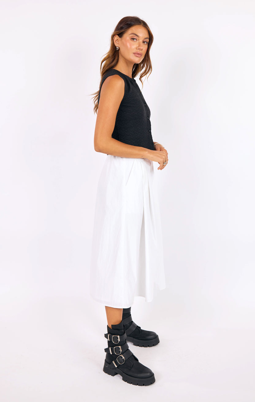 SAGE THE LABEL Purpose Button Tank