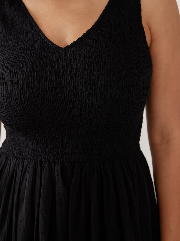 Mata Traders Lily V-Neck Sleeveless Dress