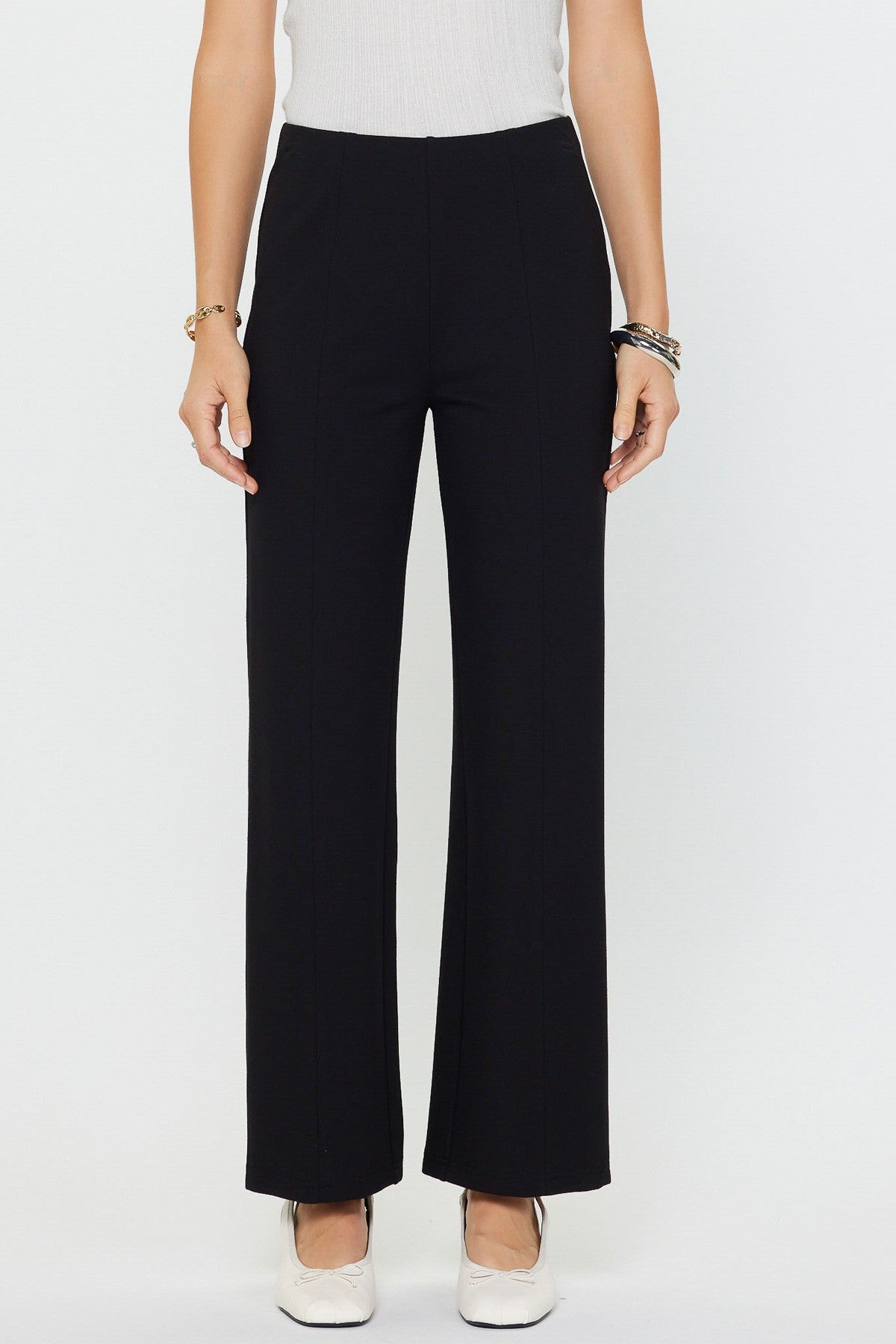 NYLAND Jenna Casual Straight Leg Stretch Pant