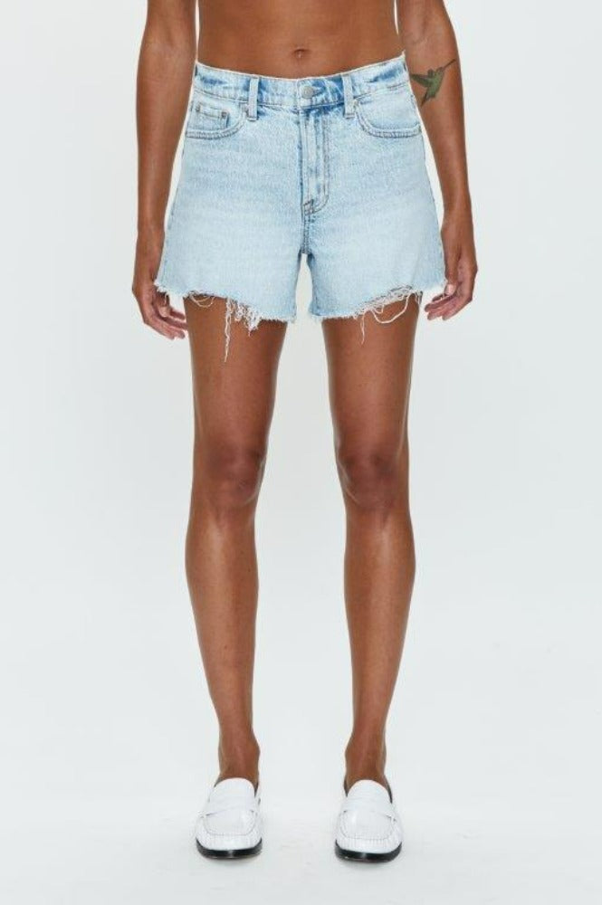PISTOLA Kennedy Denim Short Saint Vincent