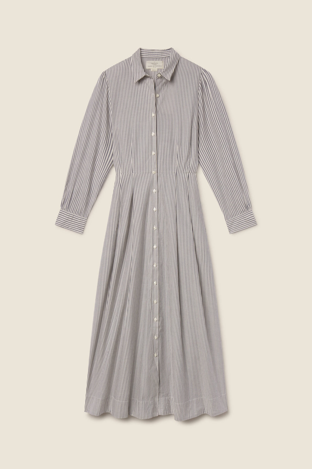 Birds of Paradis by Trovata Emmelie Dress Navy Stripe