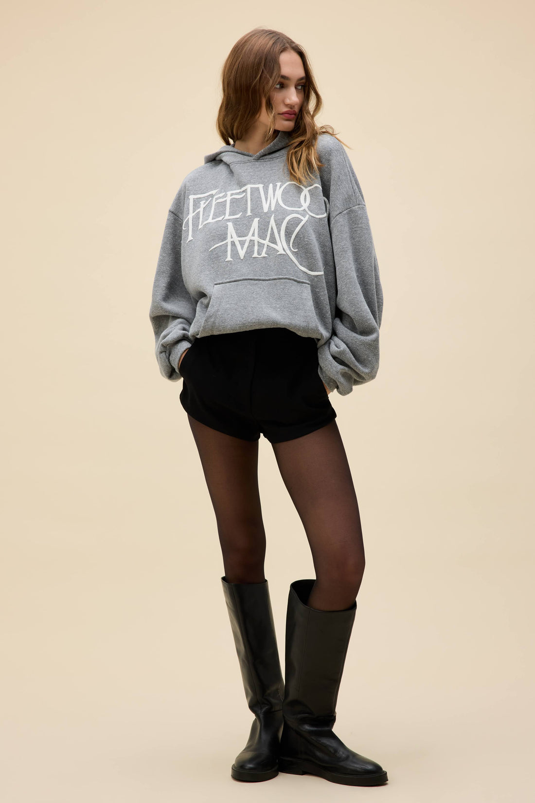 DAYDREAMER Fleetwood Mac Logo Oversized Hoodie