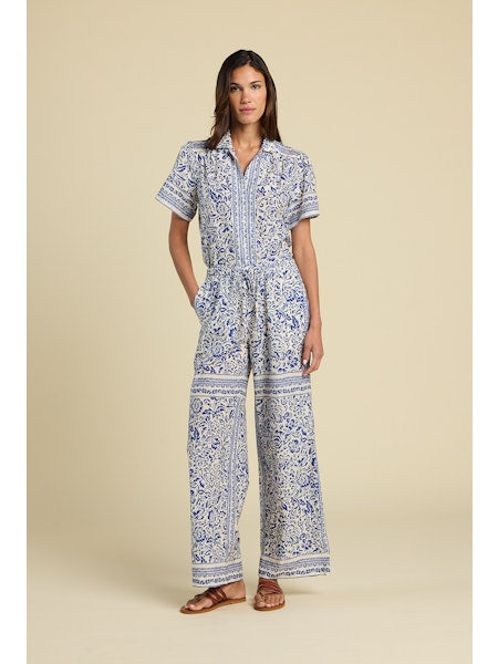 Birds of Paradis by Trovata Vera Pant in Hydra Border