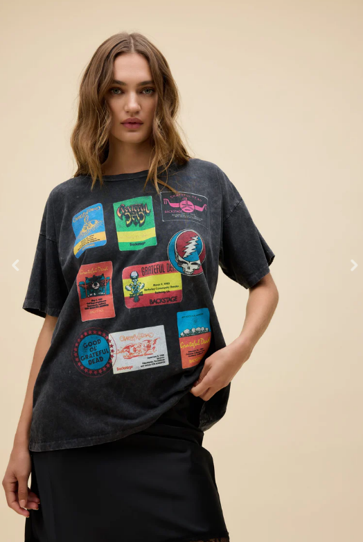 DAYDREAMER Grateful Dead Backstage Merch Tee