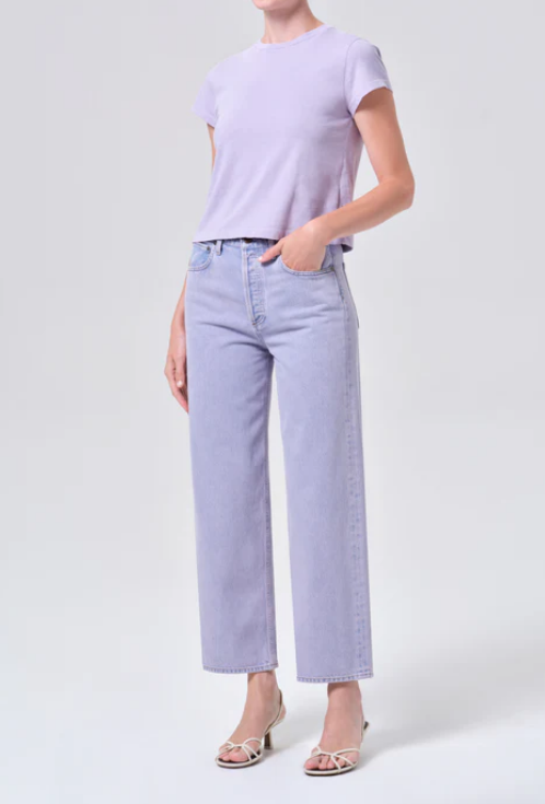 AGOLDE Adine Shrunken Tee