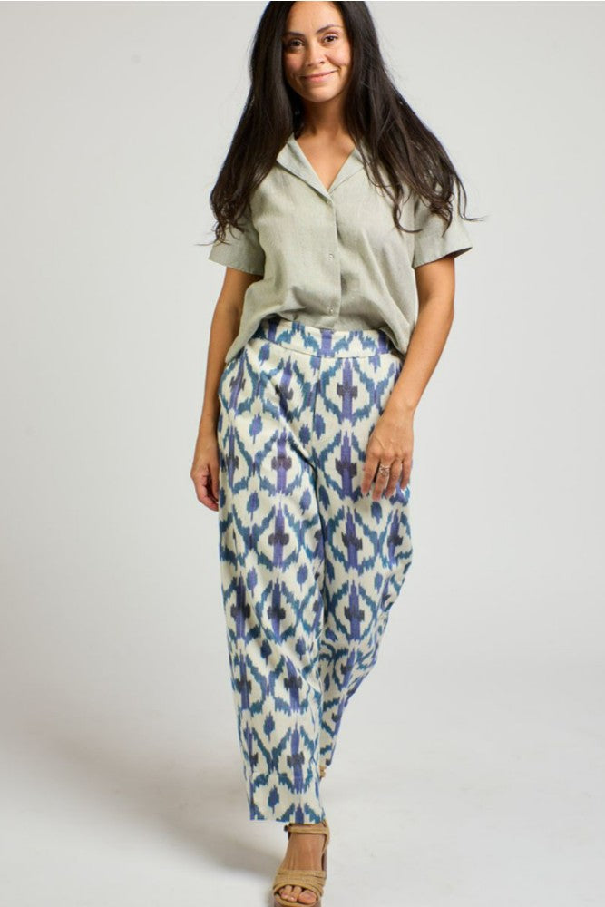 Mata Traders Tabitha Pant Seashore Ikat