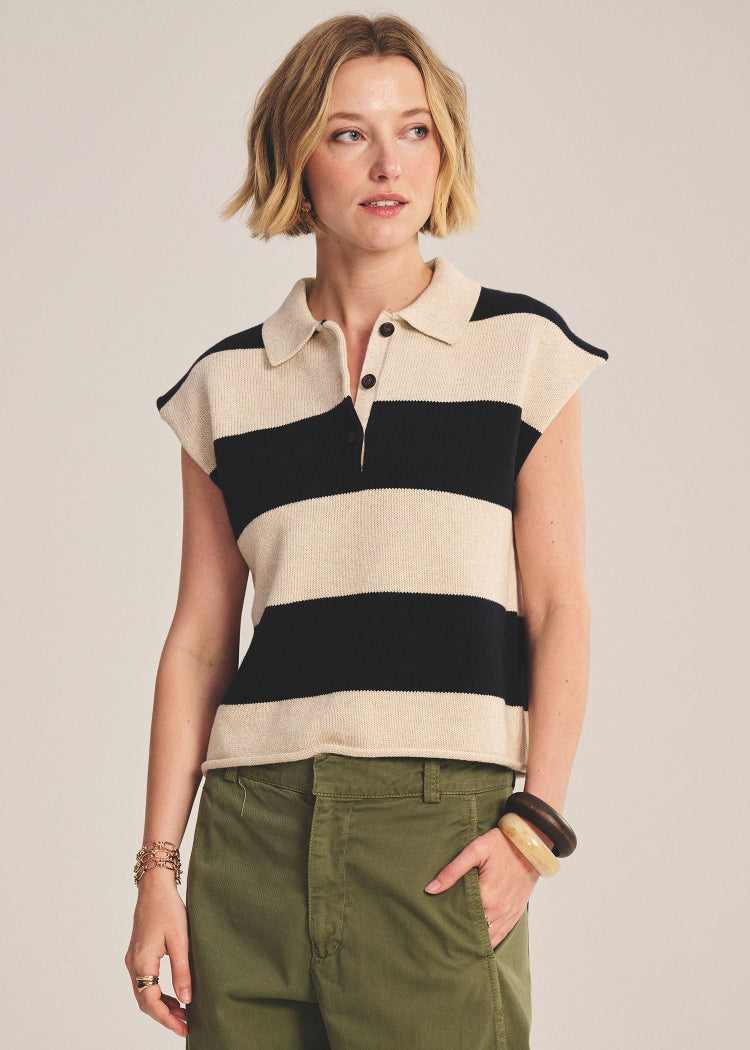 Velvet by Graham &amp; Spencer Zoella Top Oat navy