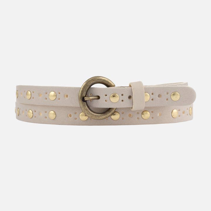 Amsterdam Heritage Chloe Vintage Studded Skinny Belt