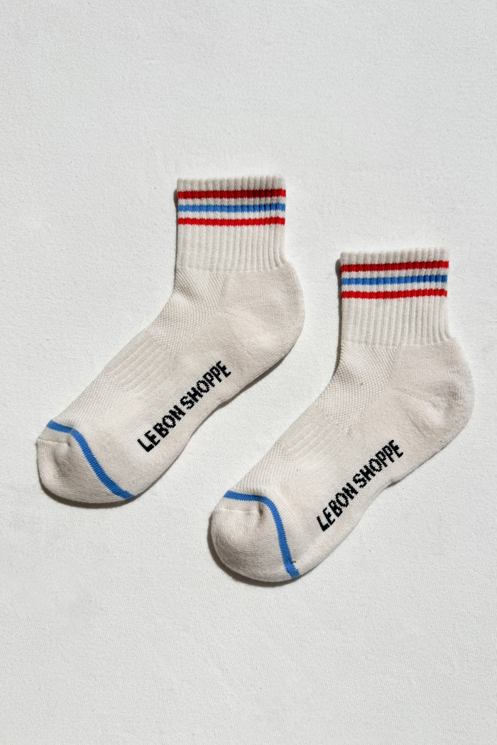 Le Bon Shoppe Girlfriend Socks Leche