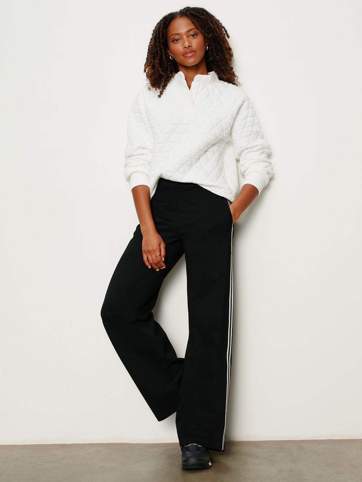 Sanctuary Quilted Button Popover