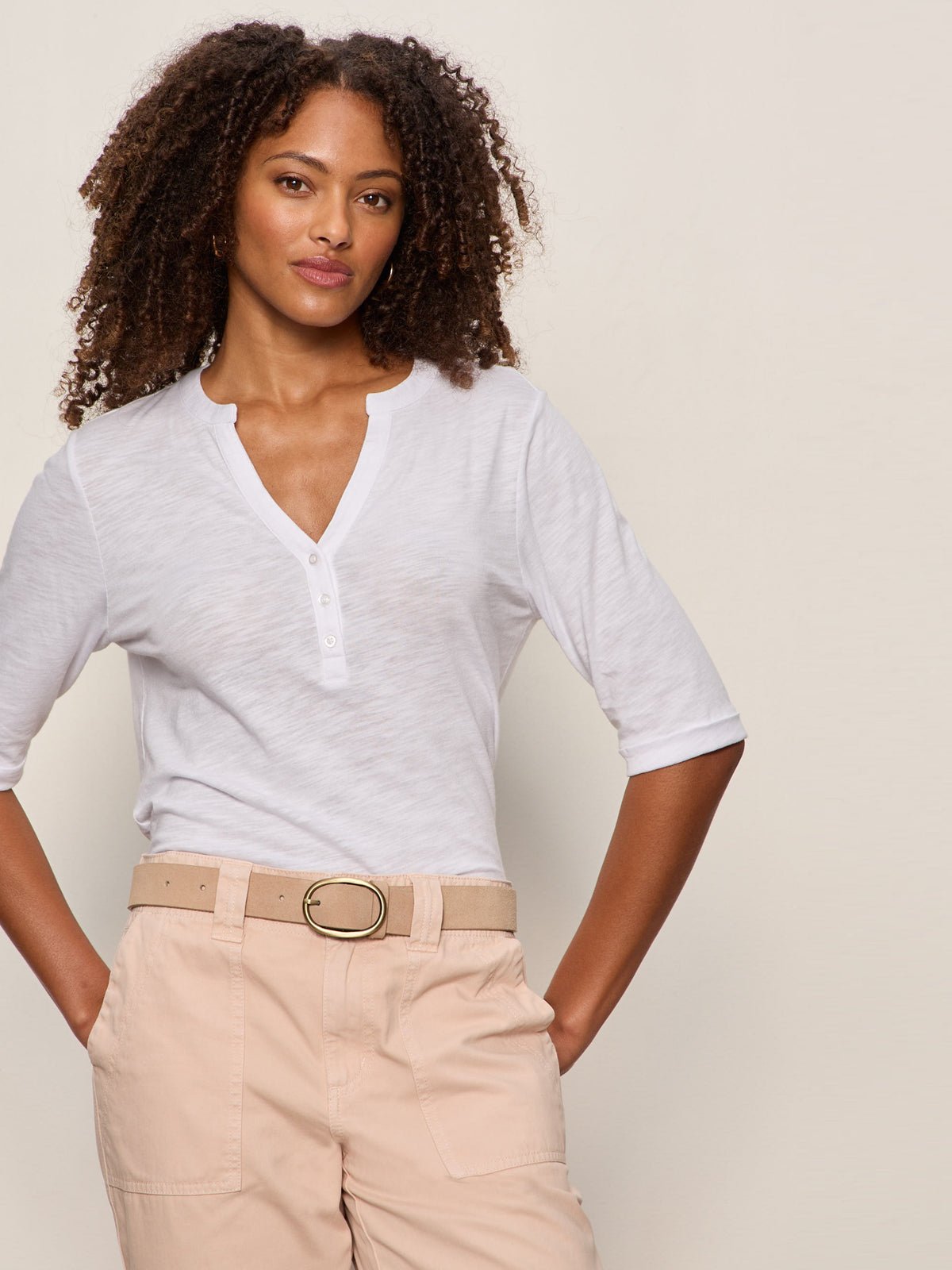 Sanctuary Rolled Sleeve Tee