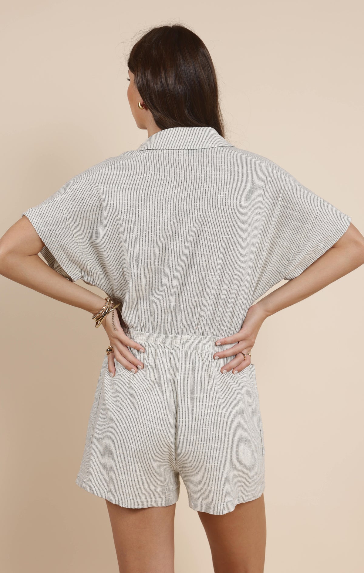 Sadie &amp; Sage Mojave Buttoned Romper